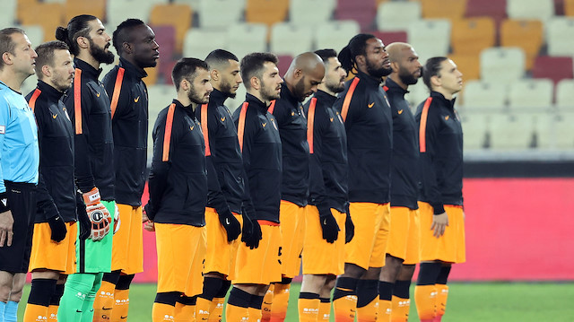 Galatasaray'ın Yeni Malatyaspor maçındaki 11'i
