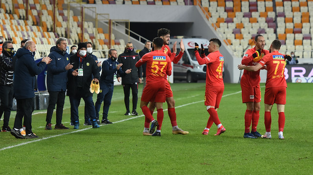 Malatyasporlu futbolcuların gol sevinçleri