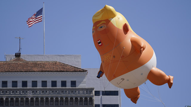 Balon, "görevdeki bir ABD Başkanı'na yönelik şimdiye kadarki en büyük hakaret" olarak nitelendirilmişti.