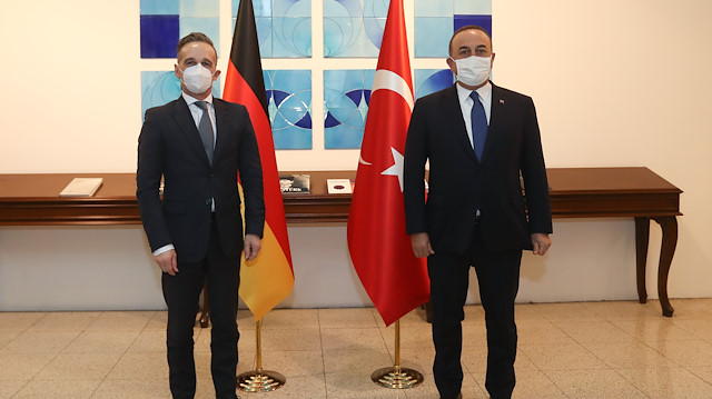 Dışişleri Bakanı Çavuşoğlu ile Almanya Dışişleri Bakanı Maas açıklama yaptı.  