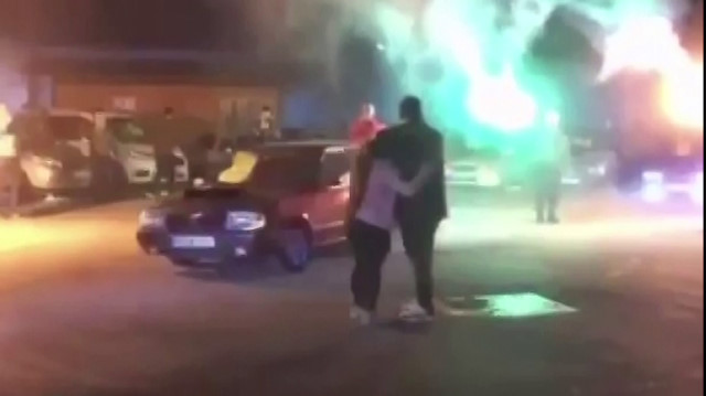 Antalya'da driftli evlilik teklifi pahalıya patladı: 78 bin 137 lira ceza yediler