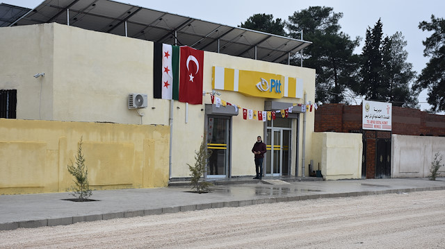 "البريد التركية" تفتتح فرعا في "تل أبيض" السورية