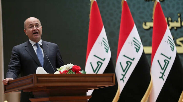 الرئيس العراقي: نقف بحزم ضد محاولات زعزعة استقرار بلدنا
