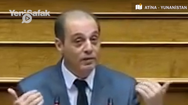 Yunan Parlamenter Velopoulos: Tek kurşun atmadan Ege'nin yarısını Türklere kaybedeceğiz