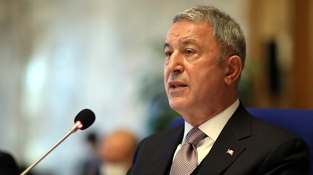 Turkish Defense Minister Hulusi Akar  