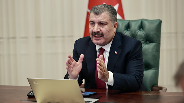 Turkish Minister of Health Fahrettin Koca

