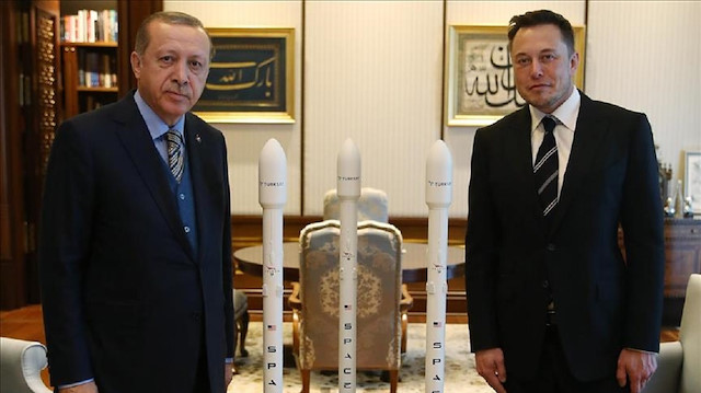 "أردوغان" و"ماسك" يبحثان التعاون التكنولوجي