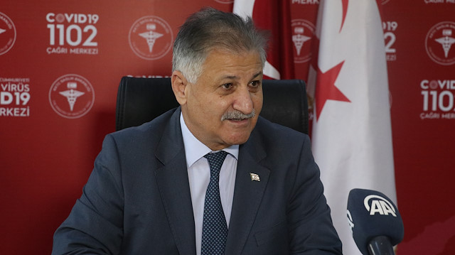 TRNC Health Minister Ali Pilli 