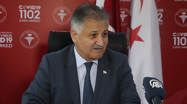 TRNC Health Minister Ali Pilli