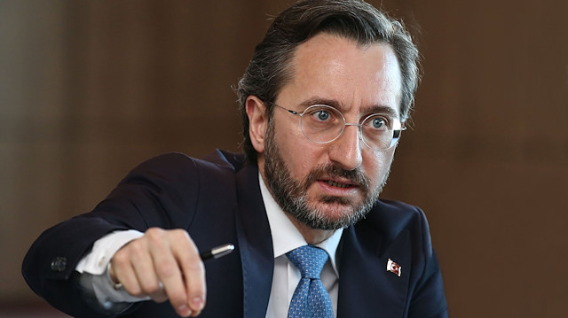 İletişim Başkanı Fahrettin Altun.