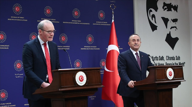 أيرلندا: تركيا لعبت دورًا نشطًا في القضايا الإقليمية