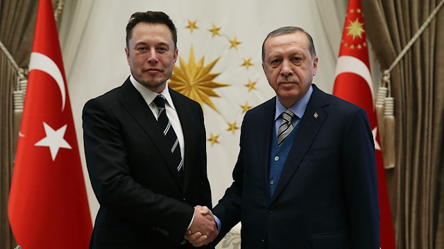 File photo: Recep Tayyip Erdogan - Elon Musk

