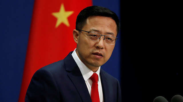 Chinese Foreign Ministry spokesman Zhao Lijian