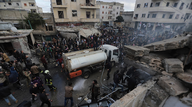 Suriye'nin Azez ilçesinde terör saldırısı: 10 ölü, 24 yaralı