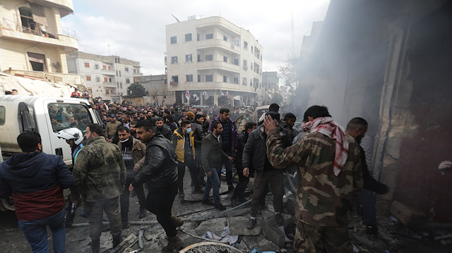 Ten people killed in terror attacks in N.Syria