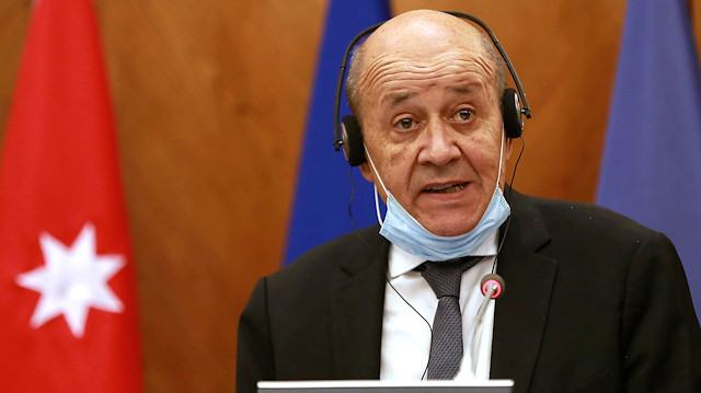 French Foreign Affairs Minister Jean-Yves Le Drian 