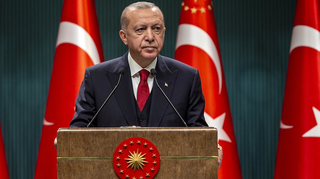 Cumhurbaşkanı Recep Tayyip Erdoğan