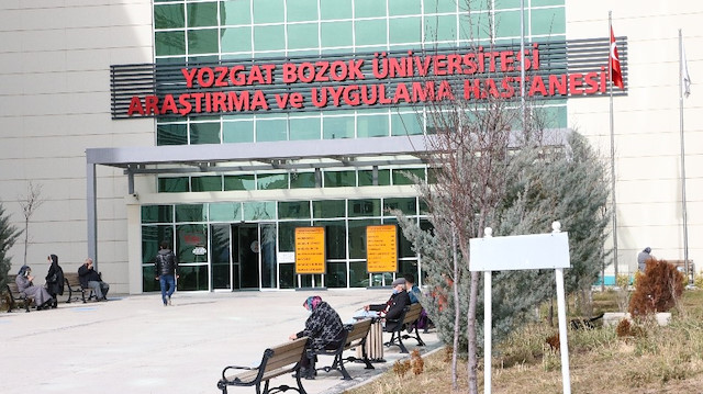 Olay, Yozgat Bozok Üniversitesi Araştırma ve Uygulama Hastanesi’nde meydana geldi. 