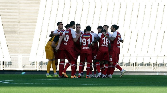 ​Fatih Karagümrük-Gaziantep FK karşılaşmasından bir kare