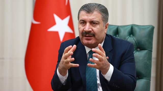 Turkish Minister of Health Fahrettin Koca
