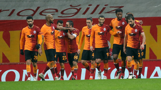 Galatasaray, Süper Lig'de ikinci sırada bulunuyor.