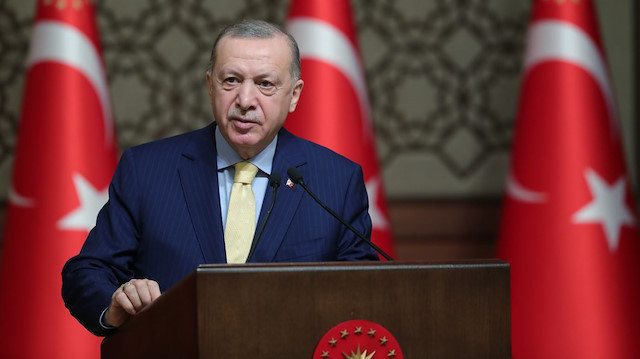 Turkey's President Recep Tayyip Erdoğan 