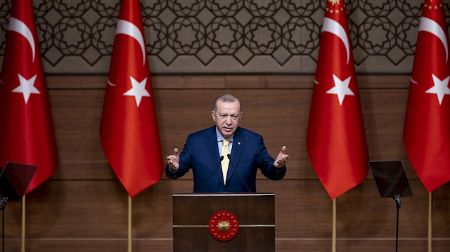 Turkey's President Recep Tayyip Erdogan  