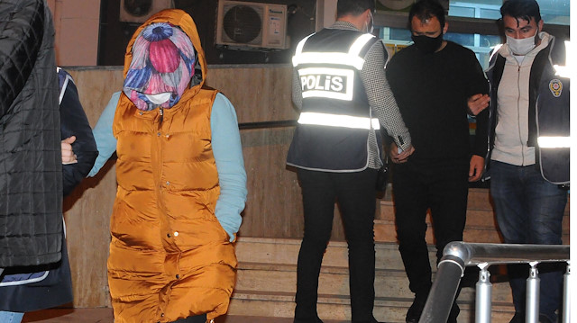 Kızını ölesiye döven Nurcan Serçe çıkarıldığı mahkemece tutuklanarak cezaevine gönderildi