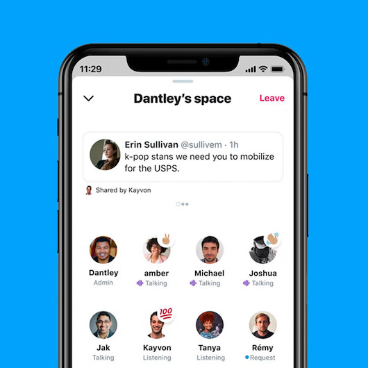 Twitter'ın sesli iletişim özelliği Spaces Android'e de geliyor