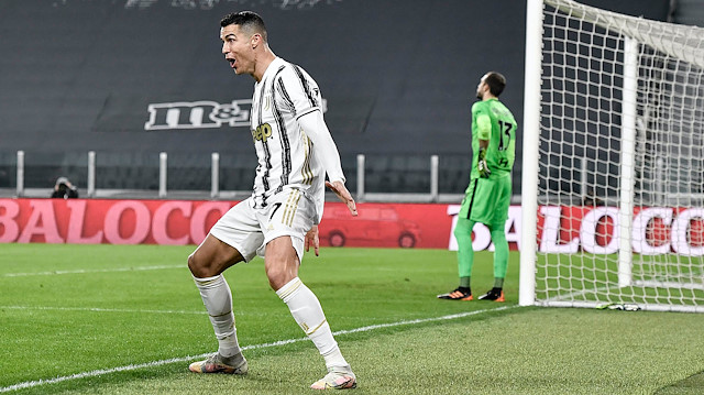 Ronaldo'nun gol sevinci