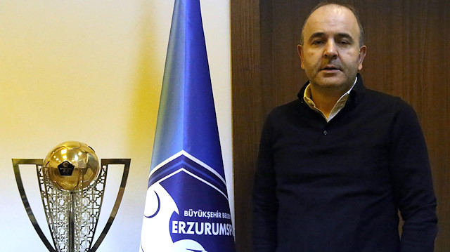 Erzurumspor Başkanı Ömer Düzgün