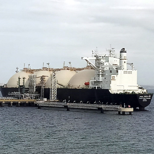 Dünyanın en büyük sıvılaştırılmış gaz taşıyan gemisi Tekirdağda