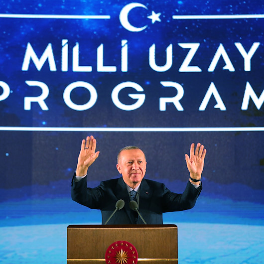Cumhurbaşkanı Erdoğan, Gökyüzüne bak Ayı gör sloganı ile Milli Uzay Programındaki 10 hedefi açıkladı