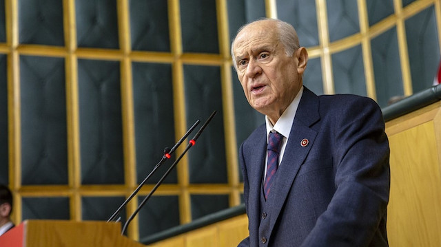 MHP lideri Bahçeli 