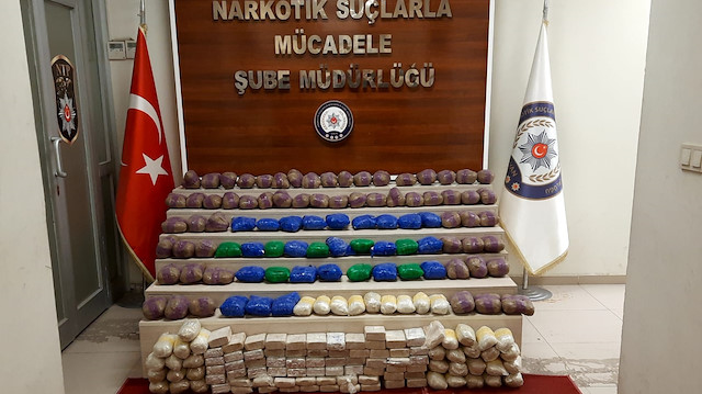 Over 240 kilograms of heroin seized in Turkey