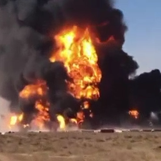 Afganistan-İran sınırında tanker faciası: 60 yaralı