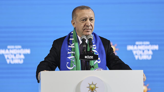 Turkish President Recep Tayyip Erdogan  