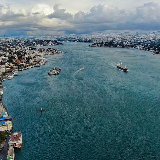 İstanbul semalarından masalsı görüntüler
