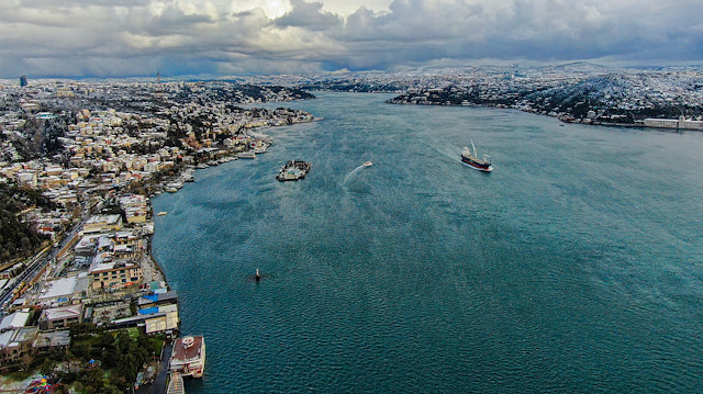 İstanbul semalarından masalsı görüntüler