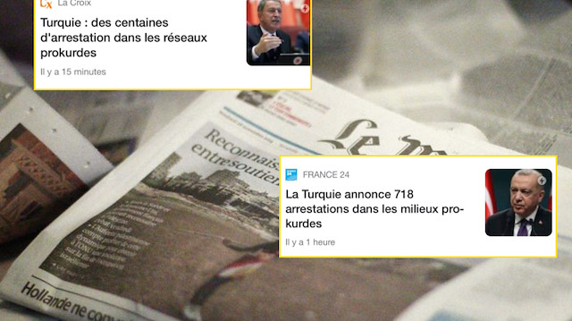 Fransız medyası terör yuvalarına baskını son dakika duyurdu.