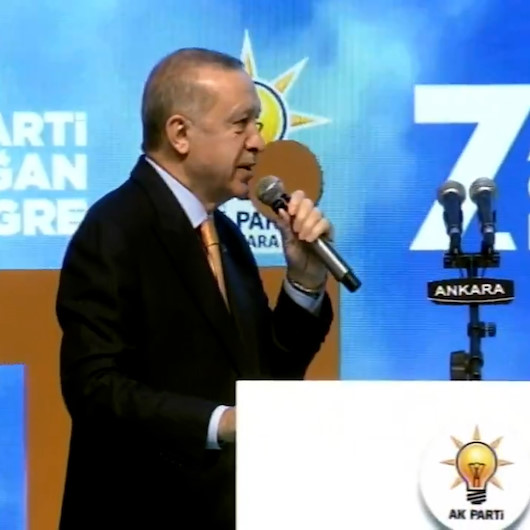 Cumhurbaşkanı Erdoğan: Kendi kurultaylarını gladyatör arenasına dönüştürenler, kongrelerimize çamur atıyor