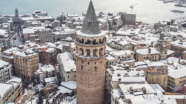 Meteoroloji Genel Müdürlüğünün orta ve uzun vadeli tahmin haritasına göre kar yağışı bugünden şehri terk ediyor.