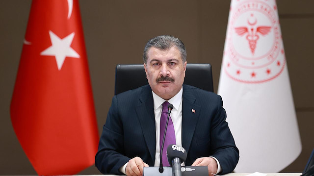Sağlık Bakanı Fahrettin Koca.