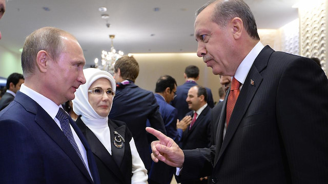 Cumhurbaşkanı Erdoğan ve Putin