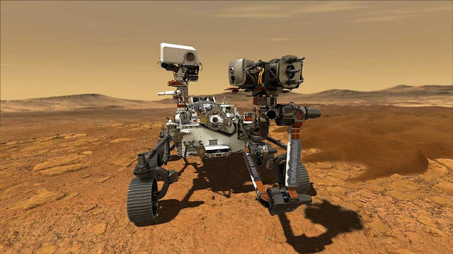 NASA'nın uzay aracı Perseverance Mars'a sorunsuz iniş yaptı