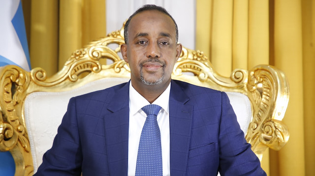 Somalia's new prime minister Mohamed Hussein Roble 