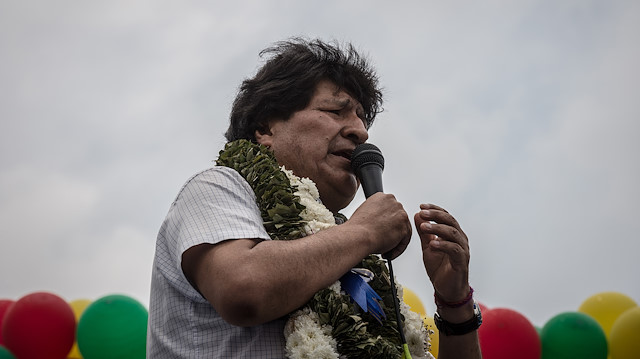 Bolivia's former President Evo Morales