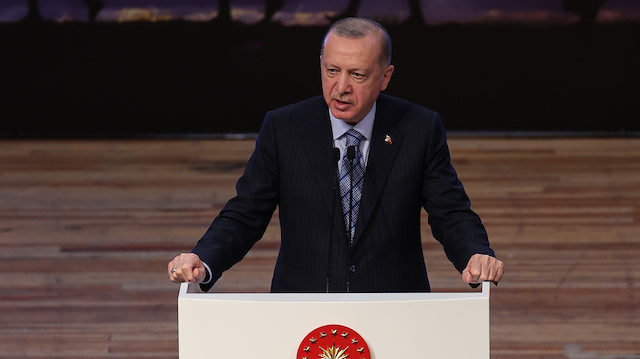 Cumhurbaşkanı Erdoğan, Uluslararası Göç Konferansı'nda konuştu.