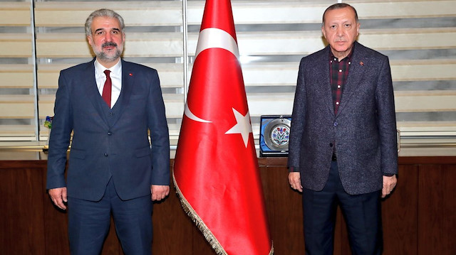 Osman Nuri Kabaktepe ve Cumhurbaşkanı Erdoğan