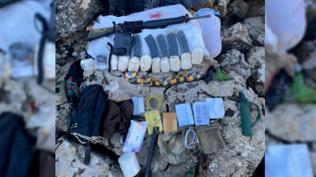 'Eren-5 Bagok' operasyonunda 3 YPG'li yakalandı, 10 depo imha edildi